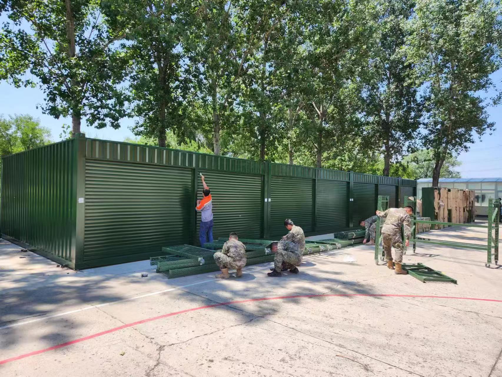 武警北京總隊(duì)執(zhí)勤某支隊(duì)集裝箱